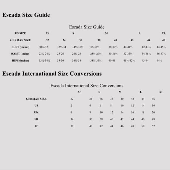 Black/Cream Escada Striped Wool Skirt Size 36 (6/S) EUC - Picture 4 of 4